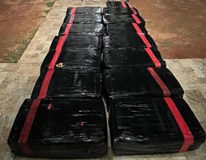 Incautan varios paquetes con más de 430 panes de marihuana en Canindeyú