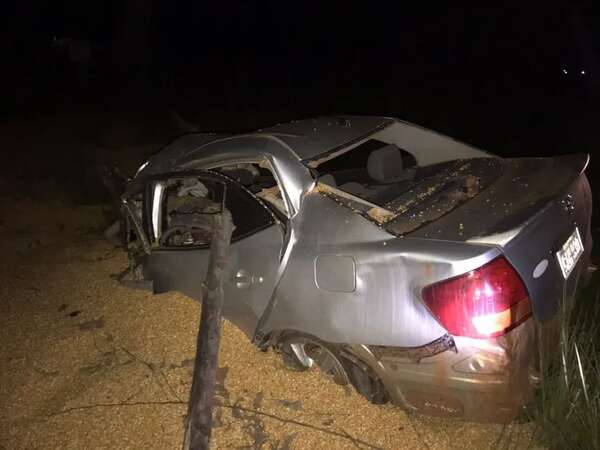 San Juan Nepomuceno: choque frontal sobre la Ruta PY18 deja dos fallecidos - Nacionales - ABC Color