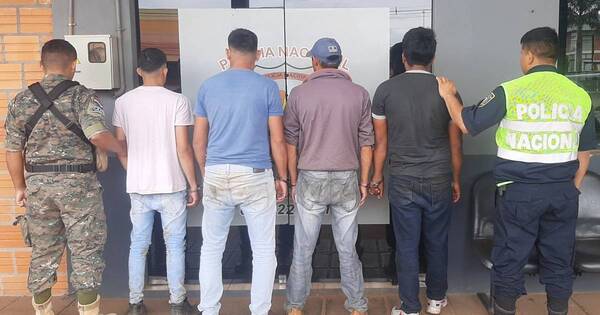 La Nación / Caaguazú: detienen a cuatro hombres luego de intentar robar ganado de un establecimiento