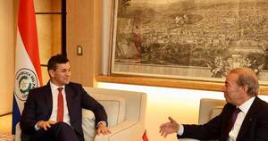 La Nación / Mandatario fue recibido por empresario italiano del rubro de la construcción