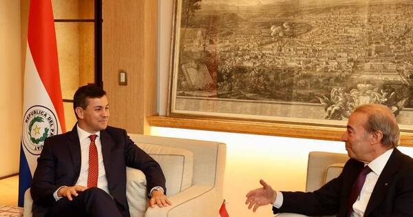 La Nación / Mandatario fue recibido por empresario italiano del rubro de la construcción