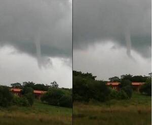 [VIDEO] ¡Socorro! Filmaron un embudo en el cielo