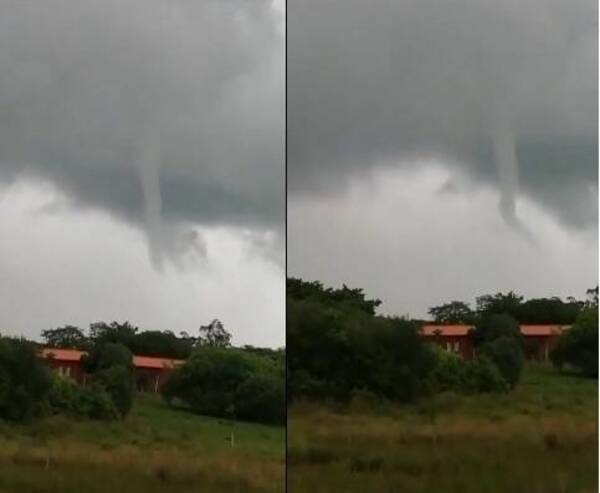 [VIDEO] ¡Socorro! Filmaron un embudo en el cielo