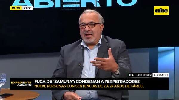 Fuga de ‘’Samura’': condenan a perpetradores - ABC Noticias - ABC Color