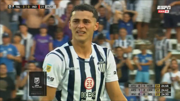 Asistencia, gol, partidazo y emoción de Ramón Sosa