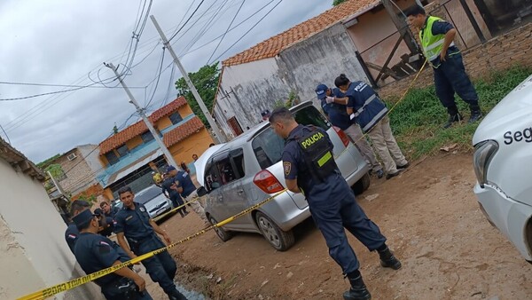 Persecución y balacera en el barrio Santa Ana de la capital