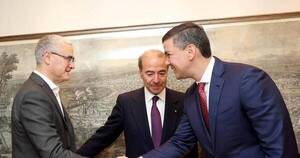 La Nación / Santiago Peña inició gira por Italia para dirigirse al Medio Oriente