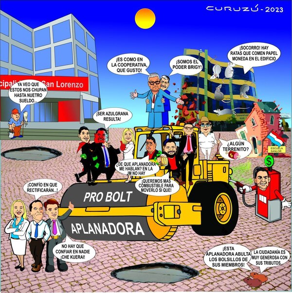 Mbeguemi Online: ¿Para qué sirve la "aplanadora"? » San Lorenzo PY