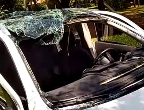 Explosión de globos con helio ocasiona daños materiales y gran susto a familias