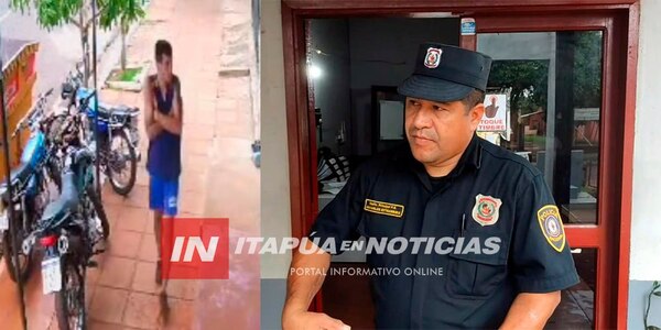 LOGRARON APREHENDER A SUPUESTO LADRÓN DE MOTOCICLETA EN ENCARNACIÓN - Itapúa Noticias