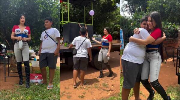 [VIDEO] ¡Laurys Dyva renovó el puesto de un pequeño yuyero!