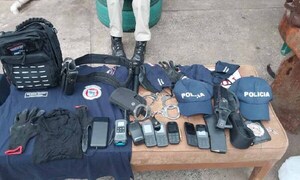 Detenido un integrante de peligrosa banda y se incautan elementos de uso policial en Capiatá – Prensa 5