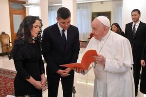 Peña se reunió con el Papa Francisco - La Tribuna