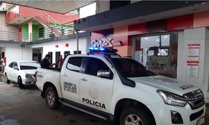 Ladrones asaltan surtidor en Coronel Oviedo