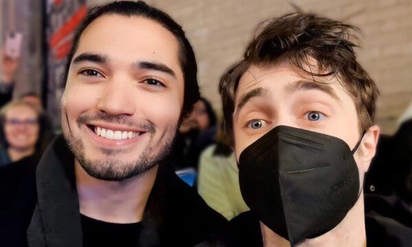Artista paraguayo conoció al actor de Harry Potter