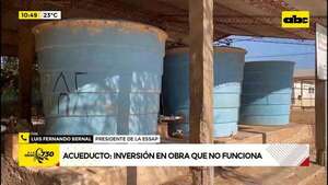 Acueducto: Inversión en obra que no funciona - ABC Noticias - ABC Color