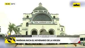 Video: Mañana inicia el novenario a la Virgen - ABC Noticias - ABC Color
