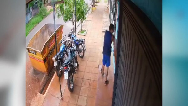 Ladrón de motos con antecedentes es identificado gracias a las cámaras de seguridad