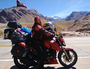 Conoce a Daniela Quintero, la joven colombiana motoviajera que ha recorrido 6 países en América