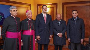 Peña started his official visit to the Vatican and Italy before the Climate Change Summit - .::Agencia IP::.