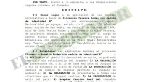 Otorgan libertad ambulatoria a Fiscal de Choré imputado por lesión de confianza 