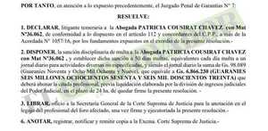 Caso Berilo: Abogada es declarada litigante temeraria y multada por recusar a juez y frustrar preliminar