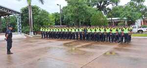118 nuevos suboficiales de policía se quedan en Itapúa para reforzar la seguridad regional