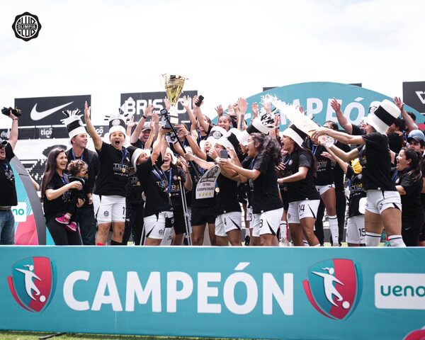Olimpia se consagra campeón en fútbol femenino