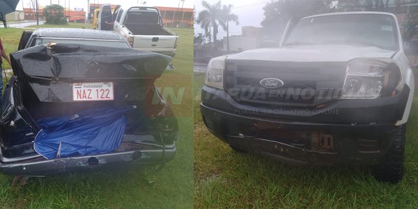 VEHÍCULOS COLISIONARON SOBRE LA RUTA PY01 EN ENCARNACIÓN - Itapúa Noticias