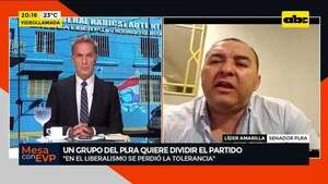 Video: un grupo del PLRA busca dividir el partido - Mesa de Periodistas - ABC Color