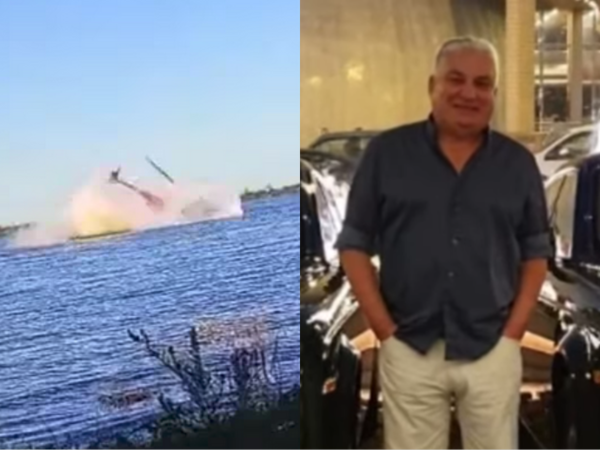 (VIDEO). Murió un empresario y expiloto tras estrellarse en el río Paraná