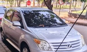 Hurtan vehículo de paraguaya en Brasil