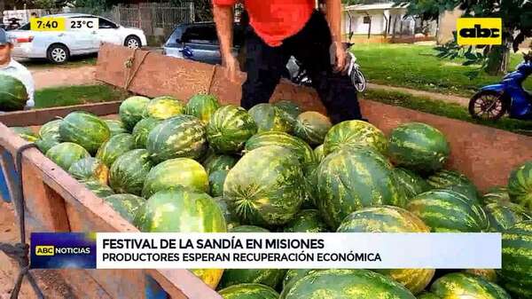 Video: Festival de la sandia en Misiones - ABC Noticias - ABC Color