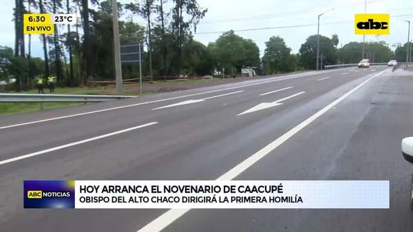 Video: Hoy arranca el novenario de Caacupé - ABC Noticias - ABC Color