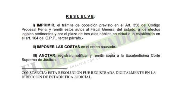 Fiscal pide sobreseimiento definitivo para acusados por desfalco a la Caja Bancaria y juez imprime trámite de oposición