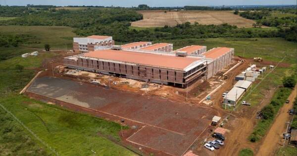 La Nación / Esperanzador avance del 54 % en construcción del Gran Hospital del Sur