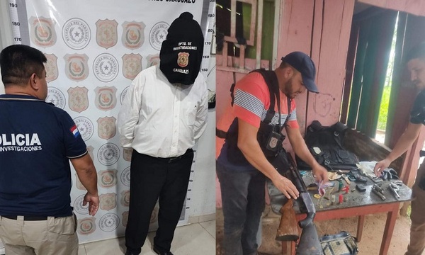 Delincuentes armados vestidos de policías perpetraron un asalto en Cecilio Báez - Noticiero Paraguay