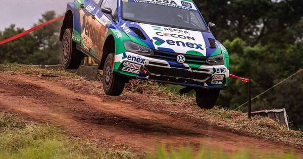 La Nación / Augusto Bestard lidera etapa inicial del Rally Caaguazú