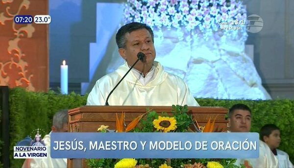 Inició el novenario en honor a la Virgen de Caacupé | Telefuturo