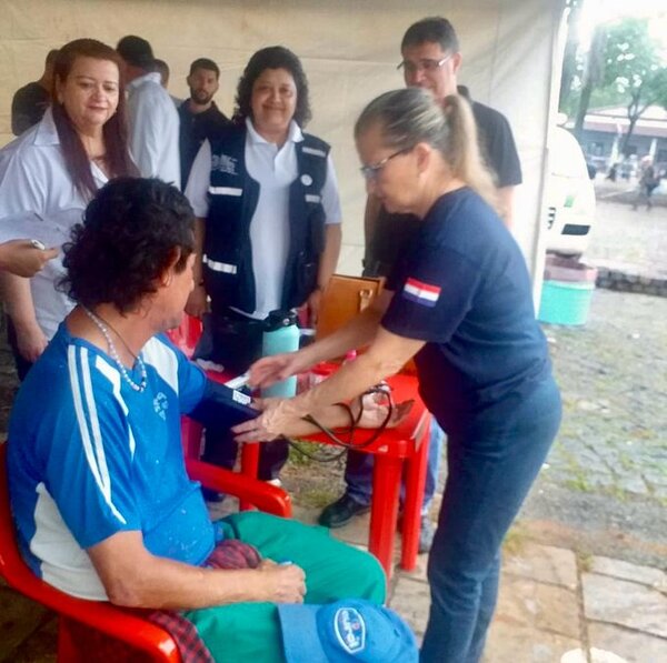 Se instalaron primeros puestos de atención a peregrinos de Caacupé - .::Agencia IP::.
