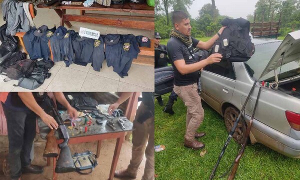 Incautan uniformes policiales tras asalto a adulto mayor en Cecilio Báez – Prensa 5