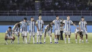 Scaloni manda un mensaje de ánimo a la Sub 17