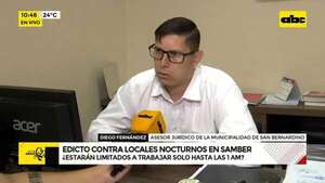 AUDIO: San Bernardino: Locales nocturnos no tendrán restricción horaria en verano - A La Gran 7-30 - ABC Color