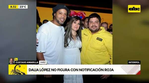 Video: Dalia López no figura con notificación roja - ABC Noticias - ABC Color