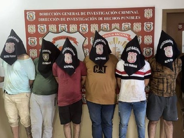 Operación policial desmantela fracción del grupo de sicarios de 'Macho' en Ciudad del Este" - La Tribuna