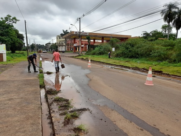 Intervienen calle Padre Bockwinkel hasta el Santuario de Itacuá