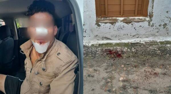 Ka'ure, macheteó al ¿amante? de su chuli