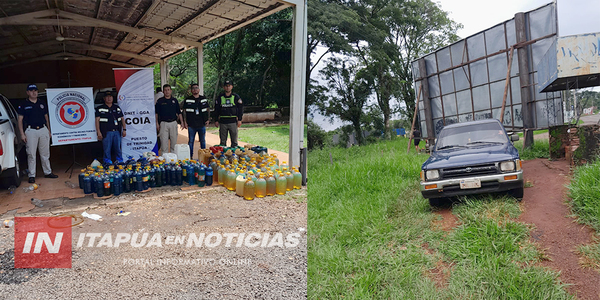 BARRIERON PUESTOS DE COMBUSTIBLES E INCAUTARON UN VEHÍCULO - Itapúa Noticias