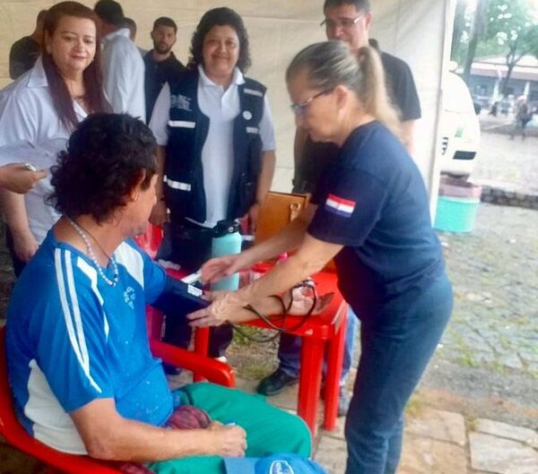 Se instalaron primeros puestos de atención a peregrinos de Caacupé