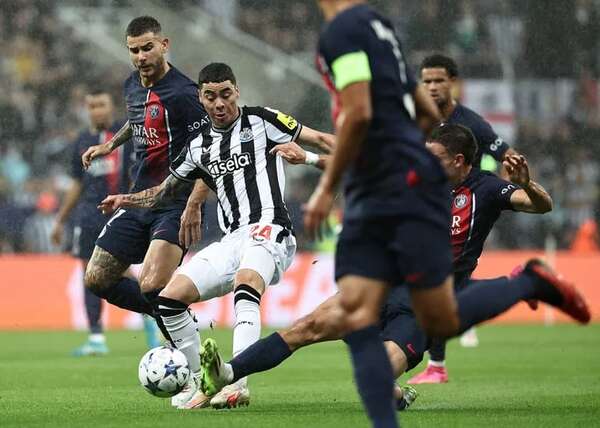 Miguel Almirón, titular en Champions ante el PSG de Mbappé - Fútbol Internacional - ABC Color